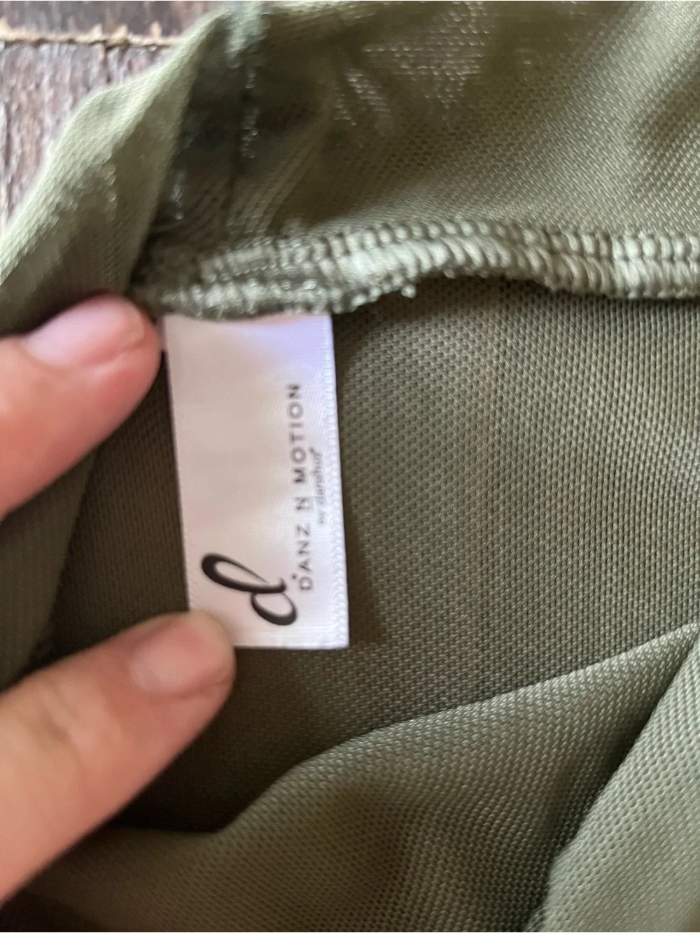 Kids Ballet Skirt Xl Olive Green